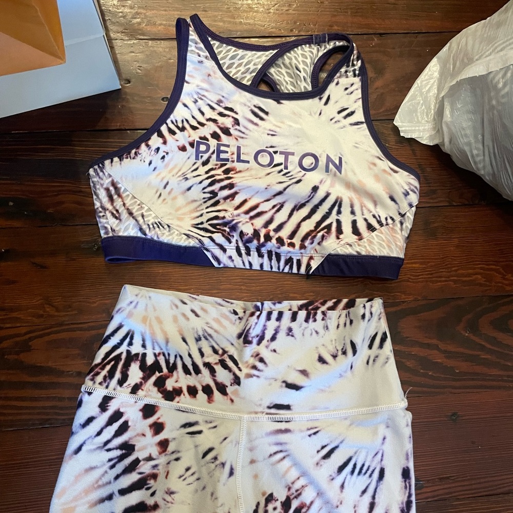 Closet clean out! Used but in great condition peleton workout set!